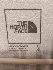 The North Face White Short-Sleeve Logo Tee Sz L