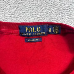 Polo Ralph Lauren Mens XL Red USA American Flag Graphic T-Shirt Classic Fit