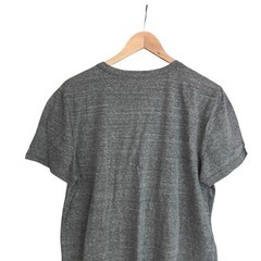 Mika Jaymes Men’s Heather Gray Tri-Blend V-Neck Tee Shirt Size XL NWT
