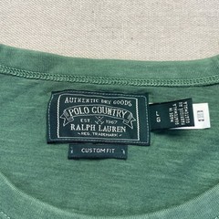 Polo Ralph Lauren Shirt Mens L Green Country Sportsman Custom Fit Retro