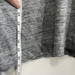 Vince Mens XXL Gray Sweater Tee Long Sleeve Cotton Cashmere Modal Lightweight *