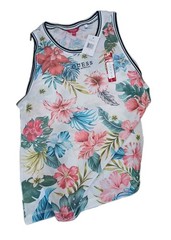 Guess Los Angeles Brand Men Tagless Tank Top T-Shirt Summer Size Small