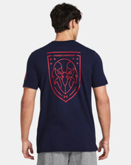 Under Armour 1382993 Men’s UA Freedom Eagle Left USA Flag Short Sleeve Shirt XL