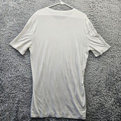 Tommy John Second Skin T Shirt Men XL White Stretch Base Layer Tee No Stains