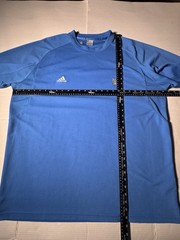 Pre Owned See Last Photo UCLA Adidas ClimaCool T Shirt Embroidered Blue Men 2XL