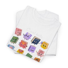 Cool Kids Read Books Librarian Reading Teacher Gift Women Graphic Tee