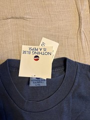 NEW Vintage Pepsi Points 100 Percent Guaranteed Satisfaction T-Shirt /Size L/XL