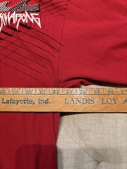 🟥 Vintage 00s y2k surfer Red Billabong Asymmetrical Graphic Tee
