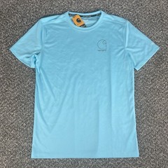 Carhartt Force Relaxed Fit Sun Defender Men’s size Medium – Blue