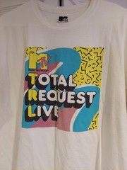MTV Music Television Men’s Officially Licensed Retro Vintage Logo Tee T-Shirt