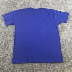 Vintage Russell Athletic Shirt Mens XL Royal Blue Mesh Henley Jersey Athletic