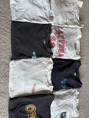 Hollister Co. Brand, Graphic Tee Shirt Bundle, Men’s Size Medium Clothing