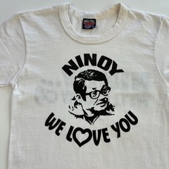 Vintage 1980s Ninoy Aquino T-Shirt Size Small