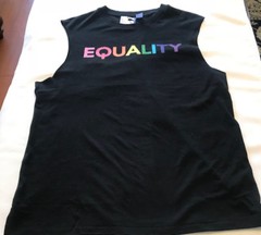 H&M EQUALITY Gay Pride TANK TOPS Sizes XS, S, M, L, XL New With Tag