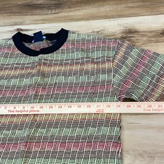 Scotch & Soda Tee Men Small Streetwear 100% Cotton Multi Color Basketweave