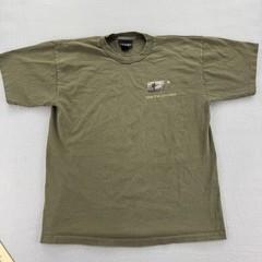 HUGE Shirt Mens Large Green Hike the Smokies Outdoors Hiking Made USA 2000s Tee