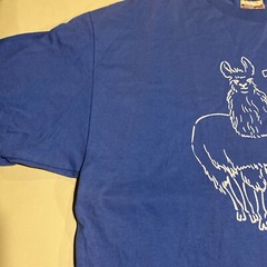 Vintage Napoleon Dynamite Blue T-Shirt Mens XL Tina Llama NWOT Nice
