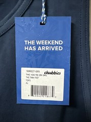 NWT Chubbies 1 T-Shirt And 1 Tank Top Size XL