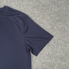 Quince T Shirt Merino Wool Base Layer Mens L Navy All Season Short Sleeve Tee