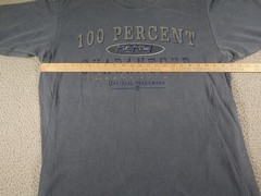 Vintage Pepsi Shirt Mens XL Blue 100 Percent Guaranteed Soda Graphic 90s USA