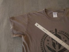 American Spartan Warrior Shirt Men’s Large Brown Victory or Death Molon Label