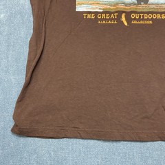 Old Navy T-Shirt Mens Large Brown Cotton Soft Washed Classic Outdoor Casual Tee