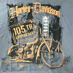 HARLEY DAVIDSON T Shirt 2007 105th Anniversary Biker Motorcycle sz 2XL XXL NWTD