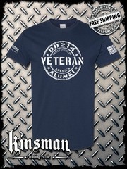 DD214 Alumni Veteran USA Flag Military T-Shirt Army Marines Navy Air Force