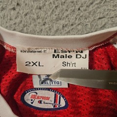 Walt Disney World Entertainment ESPN DJ Cast Uniform Florida Theatre Size 2XL