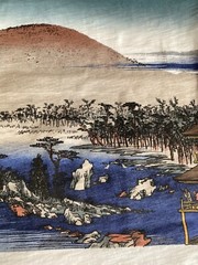 UNIQLO UT Hiroshige Ukiyo-e Kyoto Kinkakuji T-Shirt 100% Cotton Size M (US:S)