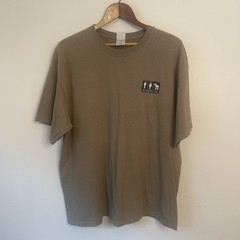 Salt Lake City Tourist Tee Animals In Bathroom Tan Cotton XL Kitschy