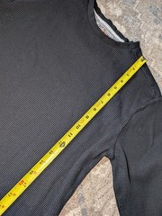 Free Planet Thermal Long Sleeve Tshirt Sz L Base layer Black Hiking Camping
