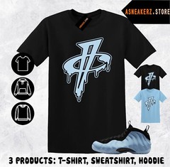 Shirt Foamposite One Psychic Blue Match Sneaker Sneakerhead Penny 1 Cent T-Shirt