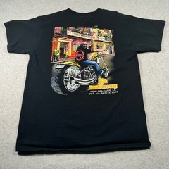 Steel Pony Motorcycle Rally Shirt Adult Medium Black Music Festival Bikes Mens