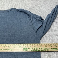 32 Degrees Thermal Shirt Gray Lightweight Crew Neck Mens Size Medium M