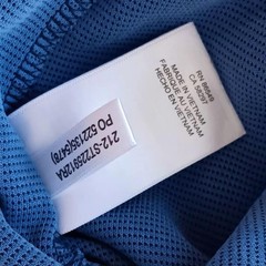Tommy Bahama Shirt Mens Large Blue TENCEL Modal Blend Crewneck Tee Performance