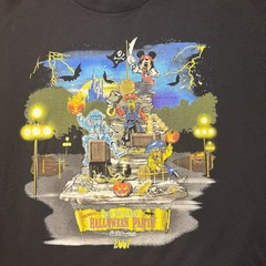 VTG Walt Disney World Mickey’s Not So Scary Halloween Party Pirate Shirt large