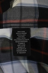 The Men’s Store at Bloomingdale’s Men Black Plaid Button-Up Long Sleeve Size M