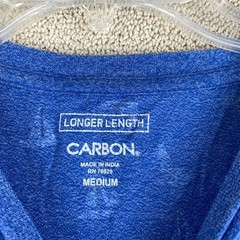 Carbon Longer Length Knit T Shirt Tee Men’s M Blue Sail Boat Print Nautical