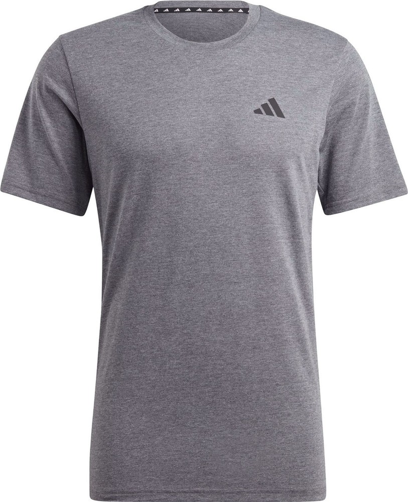 Adidas Mens Tr-Es Fr T Short Sleeve T-Shirt – Dgreyh / White / Black – Authentic