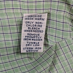 Ralph Lauren~Blake~M~Blue Label Men~Cotton~Green Blue White Plaid~Longsleeve
