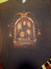 Vintage Dethklok Shirt Metalocalypse Adult Swim Band World Tour Cartoon Network