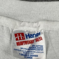 Vtg Hanes XL White T Shirt 1993 North Kingstown Soccer Invitational Made In USA