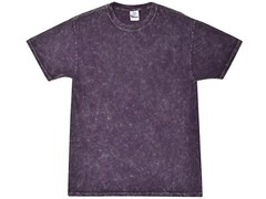 Mineral Wash Short Sleeve T-Shirts Multi-Color Adult Small 100% Cotton