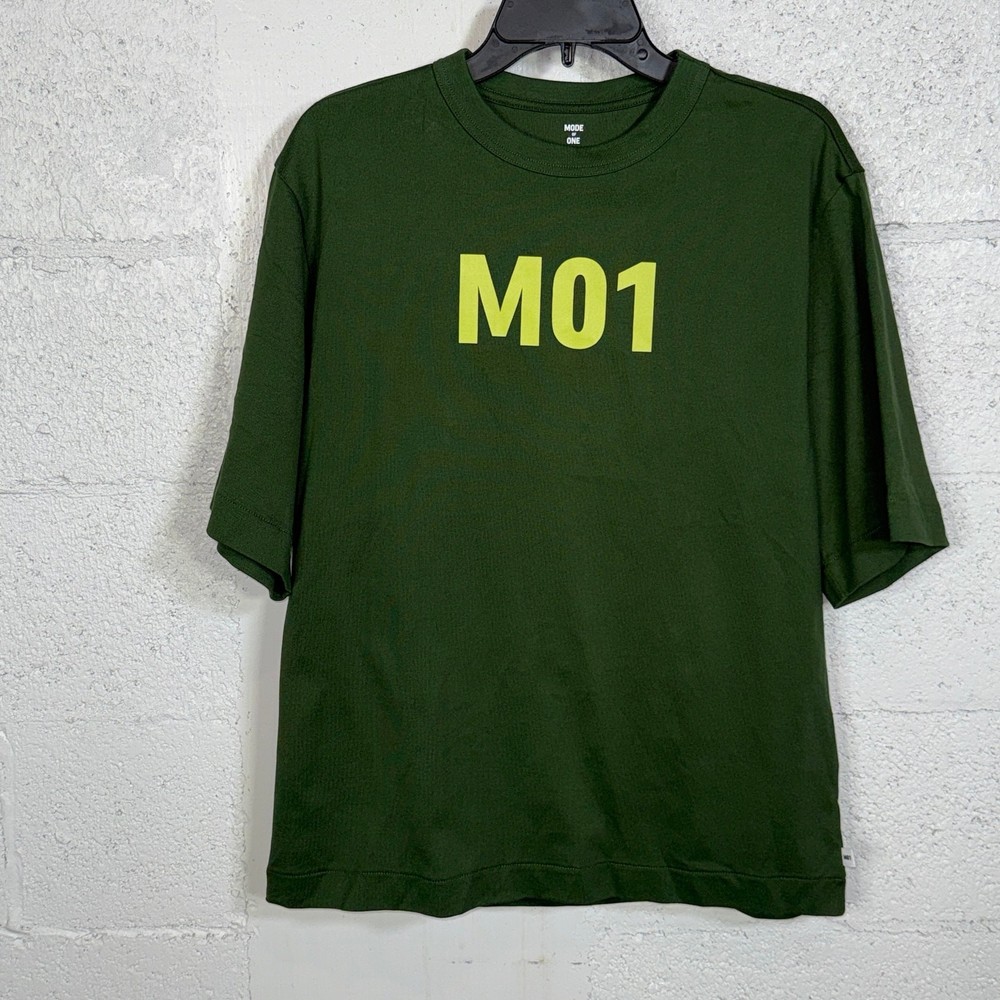 Mode of One Men’s Relaxed-Fit MO1 T-Shirt, green Small $55