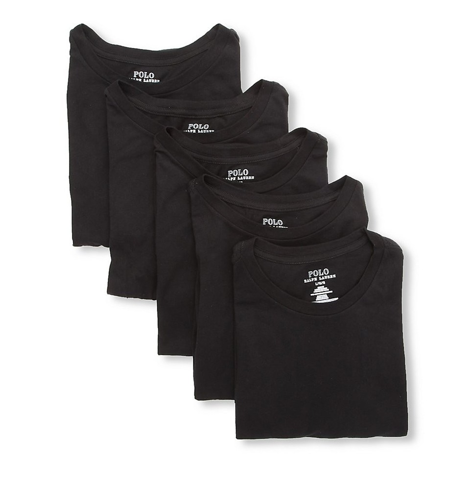 Polo Ralph Lauren NSCNP5 Slim Fit Crew T-Shirt – 5 Pack