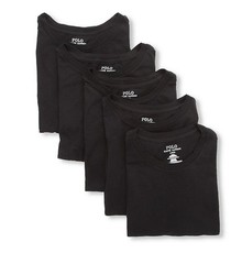 Polo Ralph Lauren NSCNP5 Slim Fit Crew T-Shirt – 5 Pack