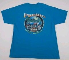 Vintage 90s Harley Davidson Pacific Paradise Maui Hawaii T Shirt Eagle Rare USA