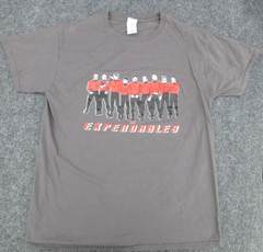 The Expendables Large t Movie trek spoof Unique ! Ring spun Cotton 99