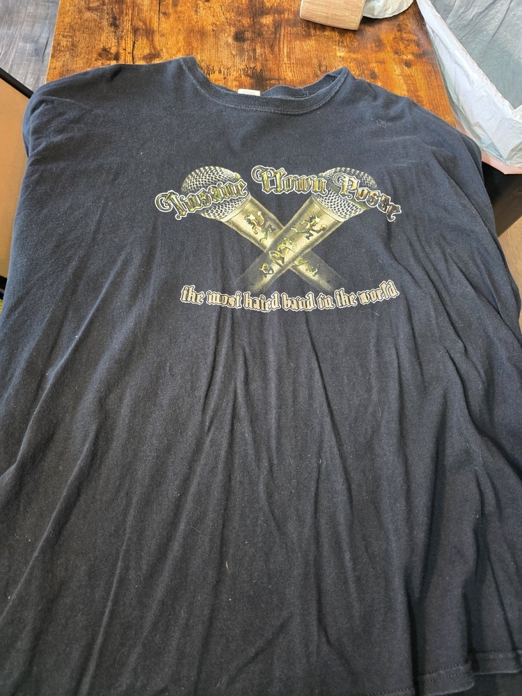 Insane Clown Posse Most Hated Band In World 4xl Shirt Hem Has Damage As Pictured
